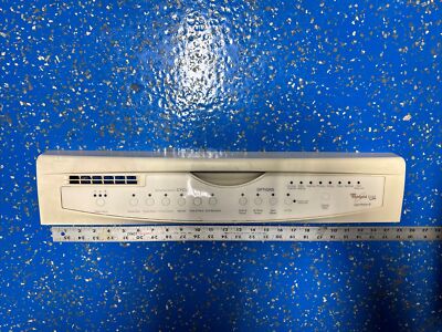 Whirlpool Gold Dishwasher Control Panel Quiet Partner III 8524482