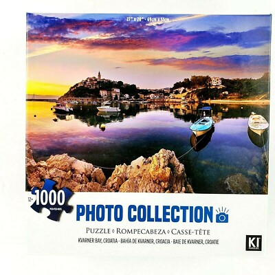 Kvarner Bay Croatia 1000 Piece Jigsaw Puzzle Photo Collection KI Puzzles 12+