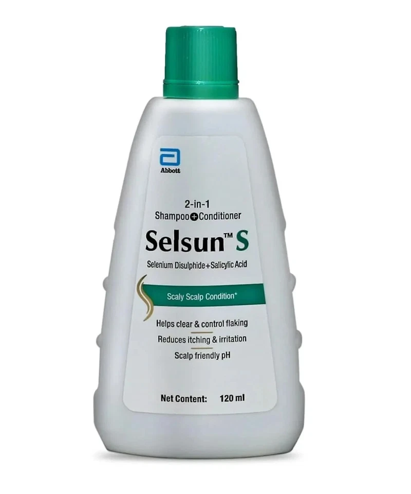 Selsun-S 2-in-1 Anti-Dandruff Shampoo + Conditioner 120ml (1 Pack) - Image 3 of 4