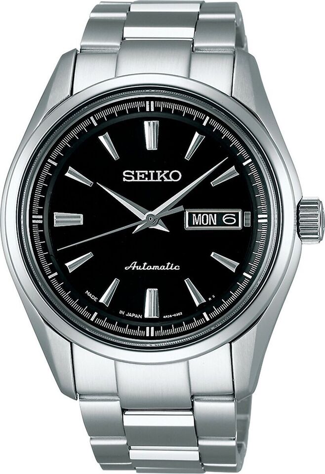 Seiko Presage Men's Black Watch - SARY057 for sale online | eBay