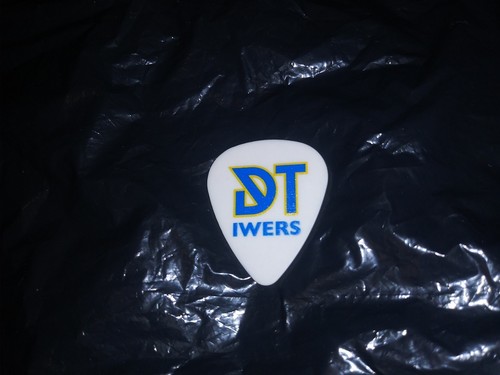 DARK TRANQUILLITY DT Atoma Anders Iwers (Tiamat) 2018 Tour BASS GUITAR PICK
