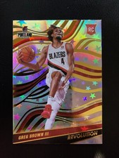 2021-22 Panini Revolution Rookies Astro Greg Brown III #130 Rookie RC