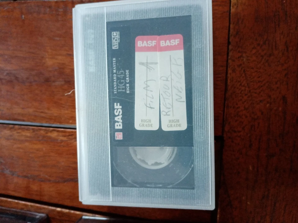 Lot 7 K7 vidéo VHS C BASF cassette vierge HIGH GRADE - Image 2 of 4