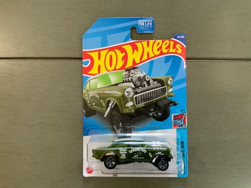 HOT WHEELS 1955 '55 CHEVY BIG BEL AIR GASSER COLLECTION UPDATED 8/28/25 - Picture 12 of 44