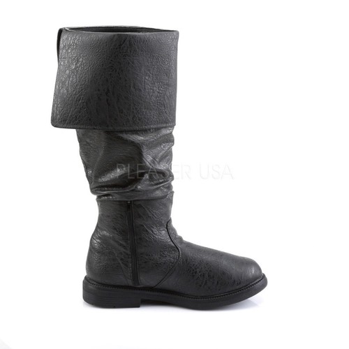 FUNTASMA ROBINHOOD-100 Kniehoher Herren Renaissance Stiefel Braun Funtasma ... - Picture 5 of 5