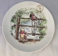 DISNEY Winnie the Pooh 95th Exploring Classic Salad Plate 8" NEW