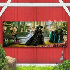 Wicked Indoor Outdoor Banner Sign with grommets