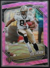 2025 Panini Prizm # 201 Joe Horn - Saints Pink Wave Prizm