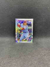 2021 Topps Chrome Alex Bohm RC Checkerboard Refractor