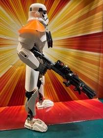 🔥 LEGO Disney STAR WARS STRORMTROOPER COMMANDER 75531 9.6" 24.5cm 💯% COMPLETE