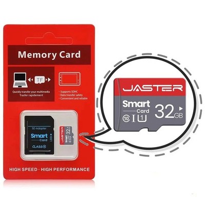 JASTER Micro TF Flash Memory Card High Speed Class 10 4GB 8GB 16GB 32GB 64GB 128