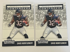 2019 Panini Contenders David Montgomery Rookie Of The Year Contenders Insert Lot