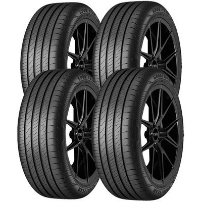 (QTY 4) 205/50R17 Goodyear Efficient Grip Performance 2 89V SL Black Wall Tires