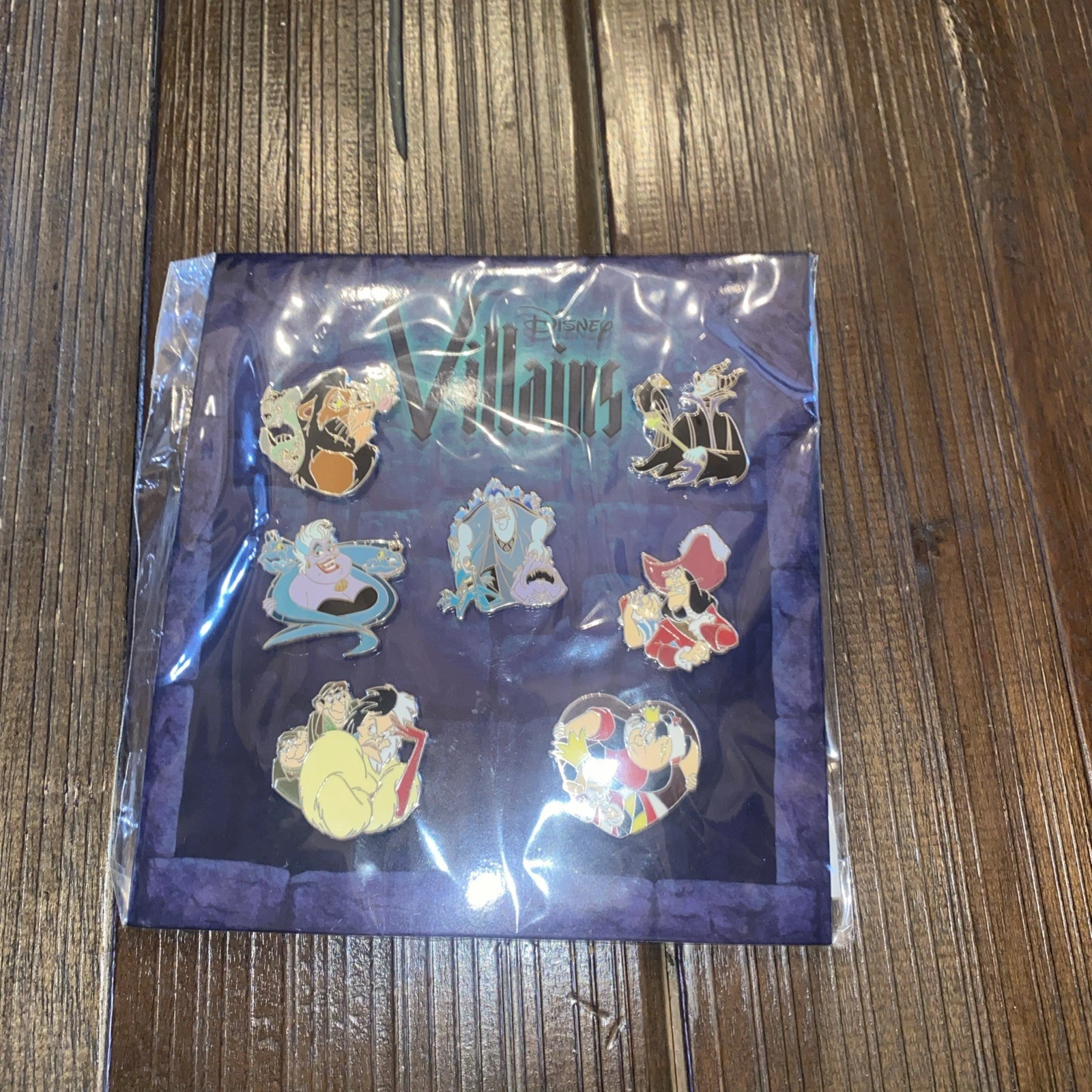 Disney Pins 2013 Disney Villains Pin Set