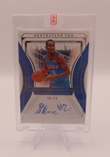 Shai Gilgeous-Alexander '21-22 Panini National Treasures Signed No.Di-SGA 98/99