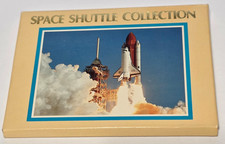 Space Shuttle NASA 12 Mini Photo Prints Set Shuttle Launch Orbit Souvenir