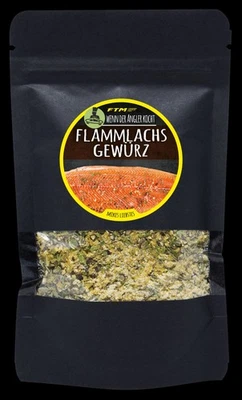 FTMAX (65,66 EUR/kg) Gewürz Flammlachs 175 g Gewürzmischung Fischgewürz Lachsgewürz