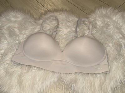 Maidenform DM2501 Barely There Full Coverage Wireless Bra XL X-Large Beige