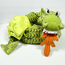 IKEA Dragon Plush Toy 77 Green Minnen Drake Lizard Serpent Stuffed
