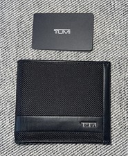 Tumi ALPHA Global Center Flip Passcase Billfold Wallet