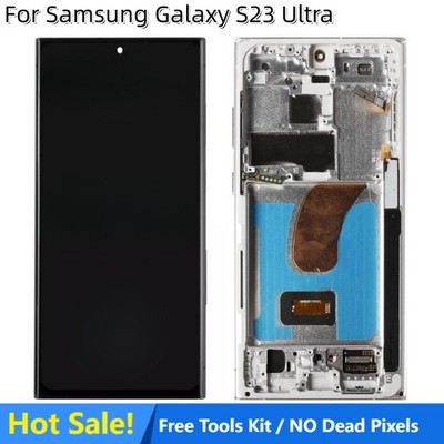 For Samsung Galaxy S23 Ultra 5G S918U OLED LCD Display Touch Screen Replacement