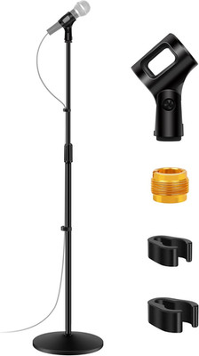 Innogear Mic Stand, Microphone Stand Floor Detachable Boom Mic Arm Stands with W