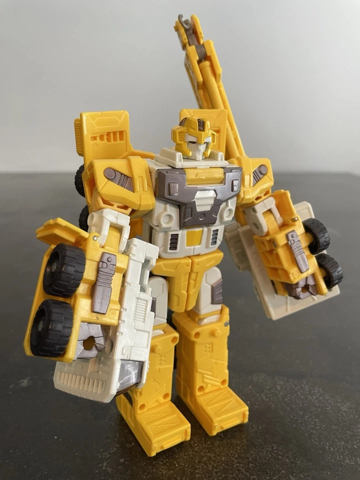 Transformers Movie Voyager Class Decepticon Mudflap Crane Hasbro Vintage 2007 - Image 2 of 4