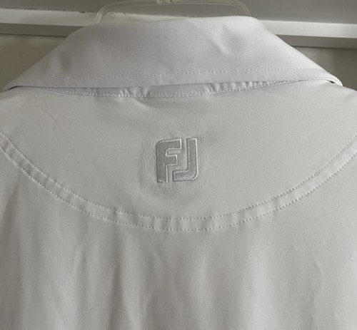 FootJoy Alabama Crimson Tide Golf Bianco S/S Polo Uomo Taglia XL! - Foto 3 di 5