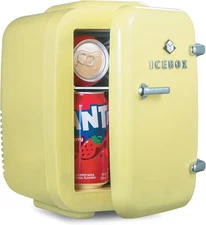 IBMF4SUN Mini Fridge for Bedroom, Skincare Refrigerator, Portable Cooler & Warme