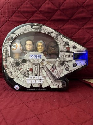 Star Wars Millennium Falcon Retired Pez Candy Dispenser New Sealed