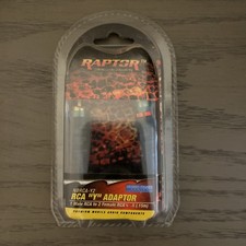 Metra Electronics RCA Y Adaptor 1 Male RCA To 2 Female Neon Blue