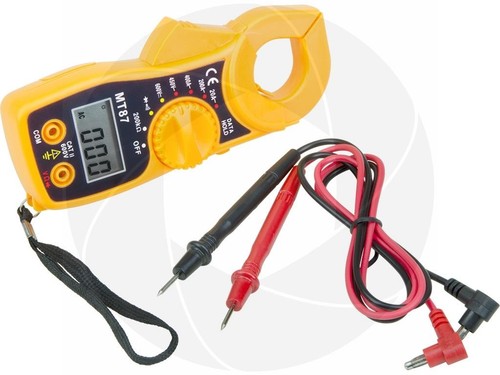 Digital Clamp Multimeter AC/DC Voltmeter Ammeter Ohms Volt High Current Meter - Picture 6 of 8
