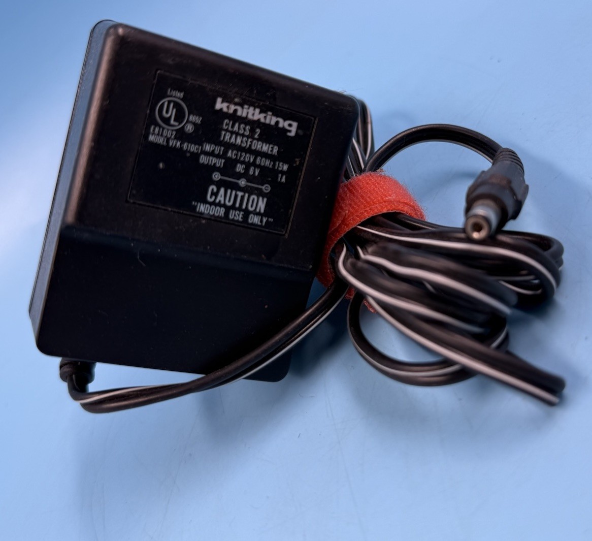 VINTAGE KNITKING AC Adapter Class 2 Transformer VFK-610C1