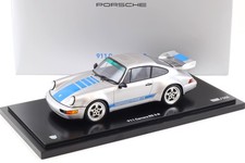 1:18 Spark Porsche 911 964 Carrera RS 3.8 Mirage Die-Cast Silver WAP DEALER