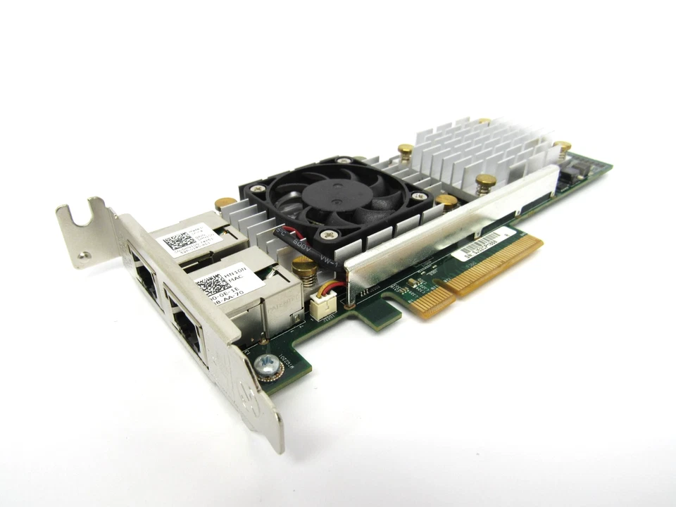 Dell 0HN10N Broadcom 57810S Dual Port 10Gb PCI-Express LP Network Adapter Card - Image 3 of 4
