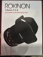 Rokinon FE14M-C 14mm F2.8 Ultra Wide Lens for Canon EF (Black) - Brand New