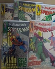 Amazing Spider-Man #62–66 LOT - Consecutive 1968 Silver Age Run - Mysterio, Medu