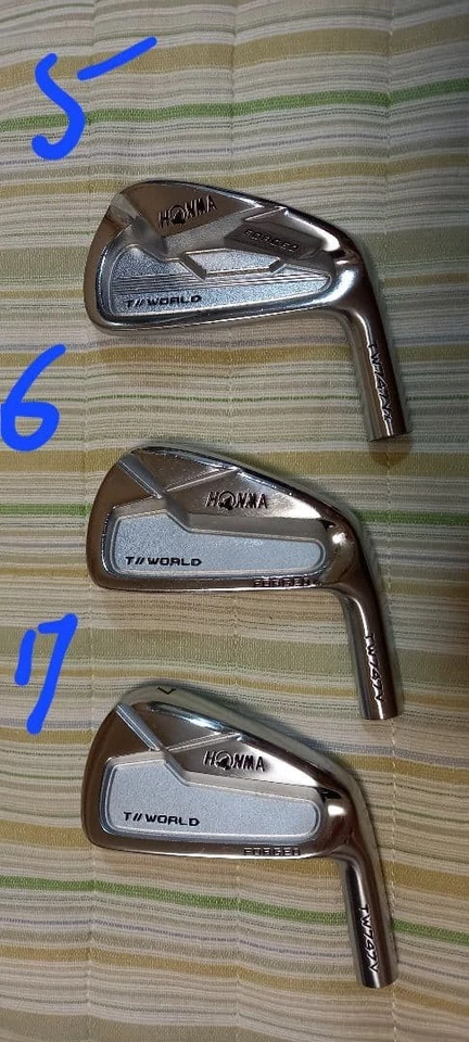 Honma TW747V/VX Iron Head Set 6 pcs No.10-5 Golf Clubs - Image 3 of 4