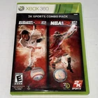 2K Sports Combo Pack: Major League Baseball 2K12/NBA 2K12 Microsoft Xbox