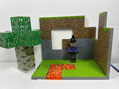 Minecraft Birkenwald Biom Spielset - Serie 4 - Baumhexe Lava