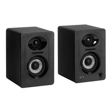Samson MediaOne M30BT 3-In Powered.Bluetooth.Studio 20W Monitors Pair Black