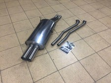 BMW E30 6 Zyl . 320i u 325i Supersport Sportauspuff Edelstahl neu