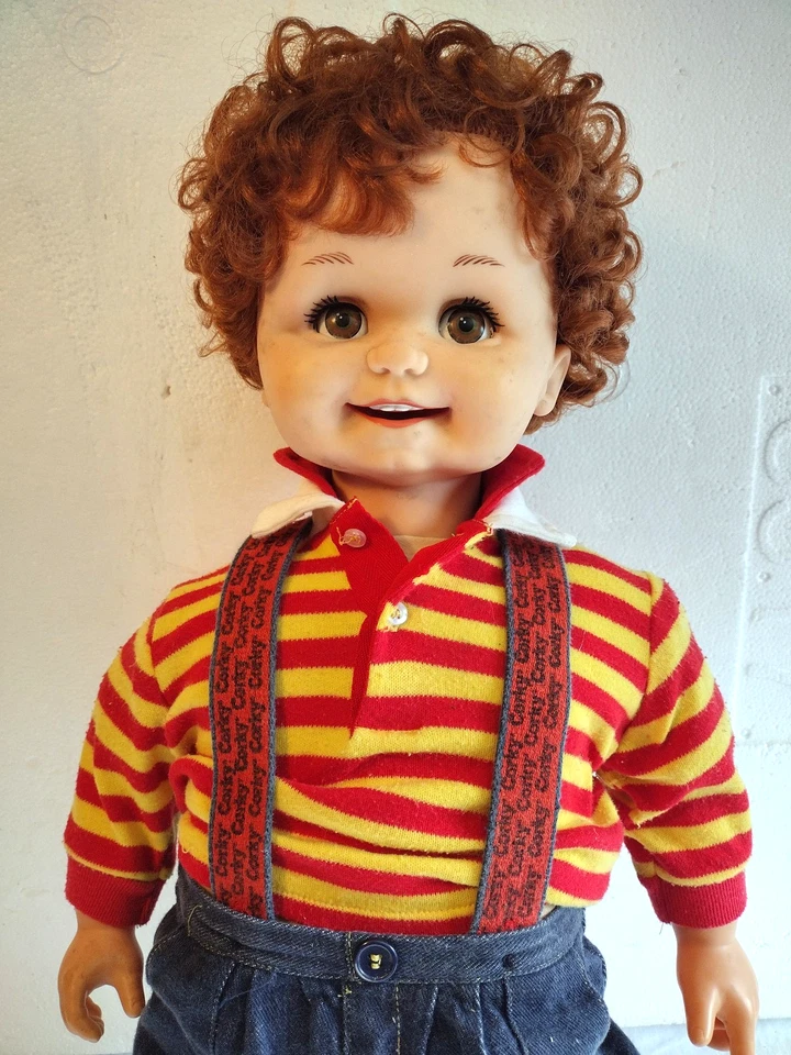 Vintage 1986 Playmates Corky Doll W/ Working Cassette Player Clean! - Image 2 of 4