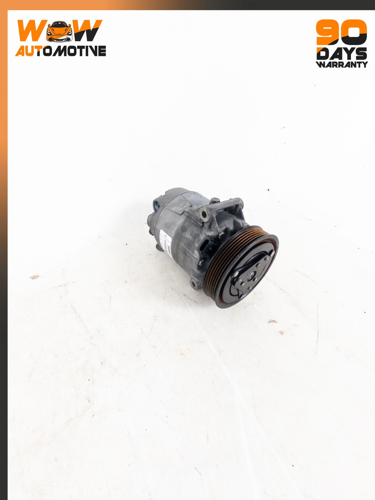 03-19 MASERATI GRANTURISMO AC AIR CONDITIONING COMPRESSOR DELPHI ASSEMBLY OEM