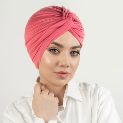 Women  twist hat Muslim Headwear Indian Hijab  Islamic Hair Loss Cap Headscarf