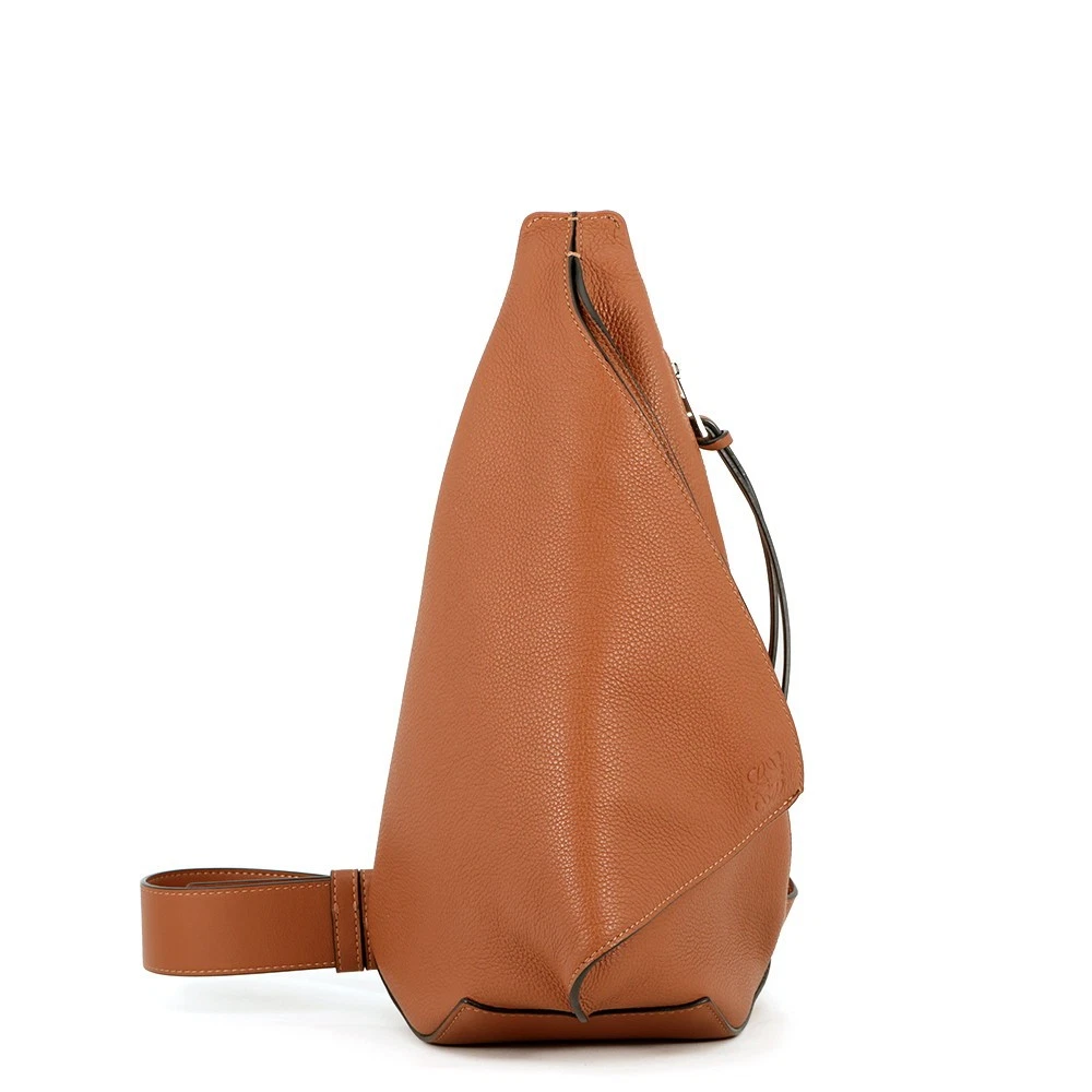 Loewe — LOEWE anton sling bag Leather Tan B511A09X06
