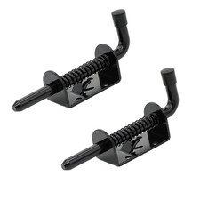 5 Inch Spring Loaded Latch Bolt, Heavy Duty Spring Loaded Latch Pin Door Lock,1/