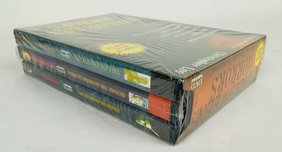 HALLOWEEN HORRORS 3 PACK DVD BOX SET, NEW AND SEALED 9 HOURS TRIPLE CLASSICS - Image 3 of 3