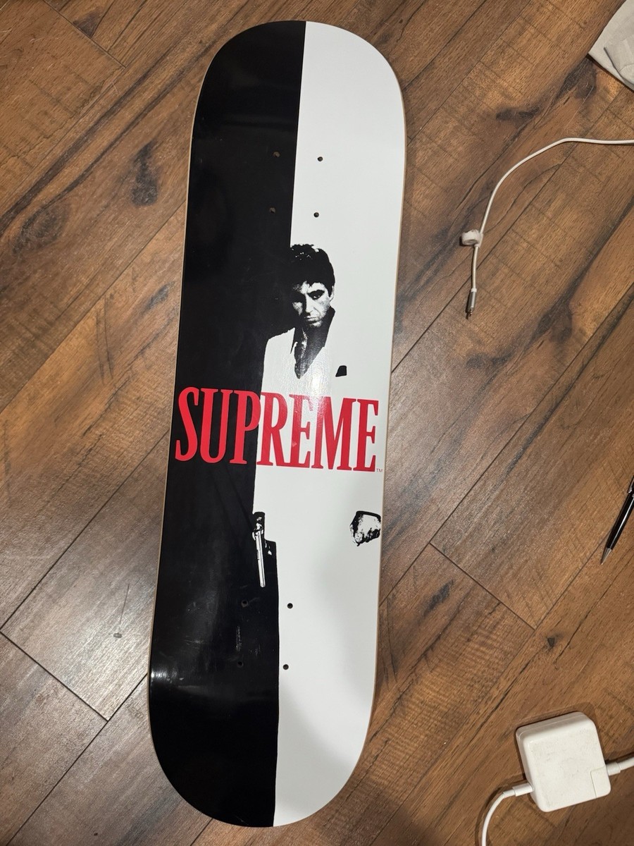 Supreme Scarface Split Skateboard Deck 8 SEALED (Read