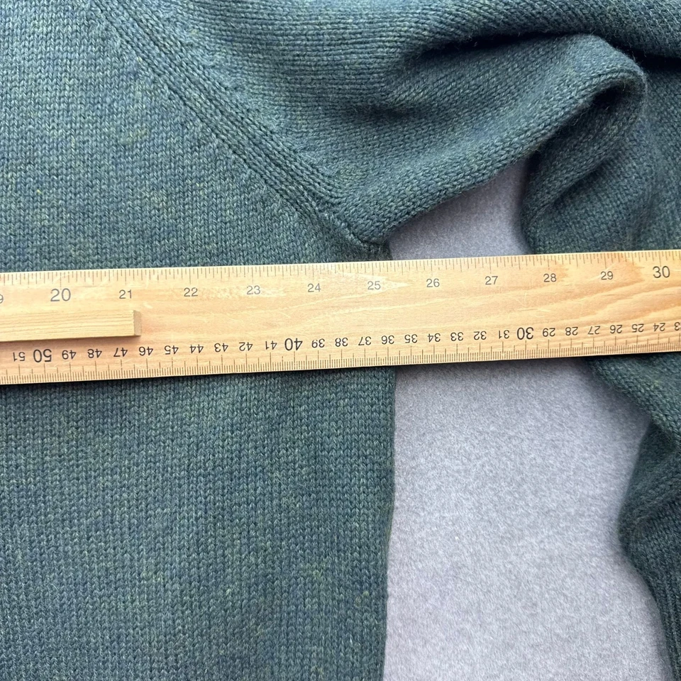 Jersey JOULES Mujer Reino Unido 20 Verde Grueso Grueso Tejido Fox Jonty Miranda Intarsia Foto 3 de 4